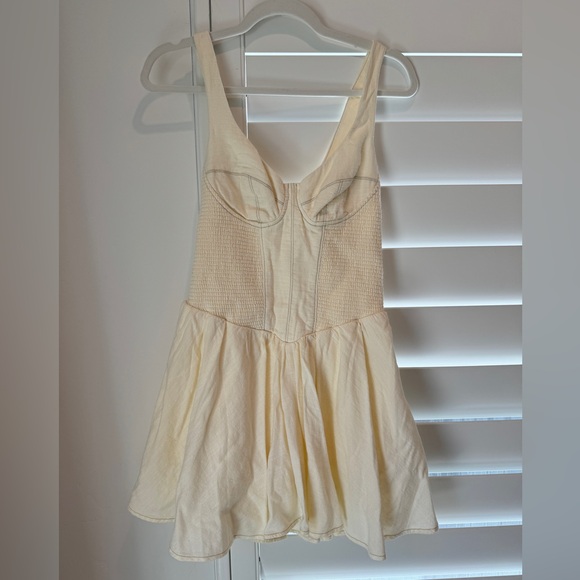 Free People Delilah Romper Dress in Cream - XS - Picture 5 of 9
